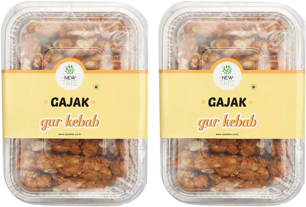 Snack Pit Gur Kebab Gajjak (800g) Pack of 2