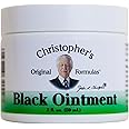 Christopher's Original Formulas Black Drawing Ointment, Natural Herbal Drawing Salve Ointment, 2 oz