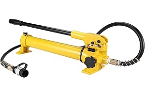 Heavy Duty Manual Hydraulic Hand Pump – CP-700 Model, 10000 PSI, 900ml High Capacity Ram Pump, Perfect for Pipe Bender, Jack 