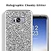 UrbanDrama Galaxy S8 Plus Case, Luxury Glitter Sparkly Crystal Rhinestone Dual Layer Hard PC Soft TPU Bumper Shockproof Protective Case Compatible Samsung Galaxy S8 Plus, Black