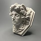 EASCHEER Greek Mythology Head of Medusa 4.3" Greek Gods Statue