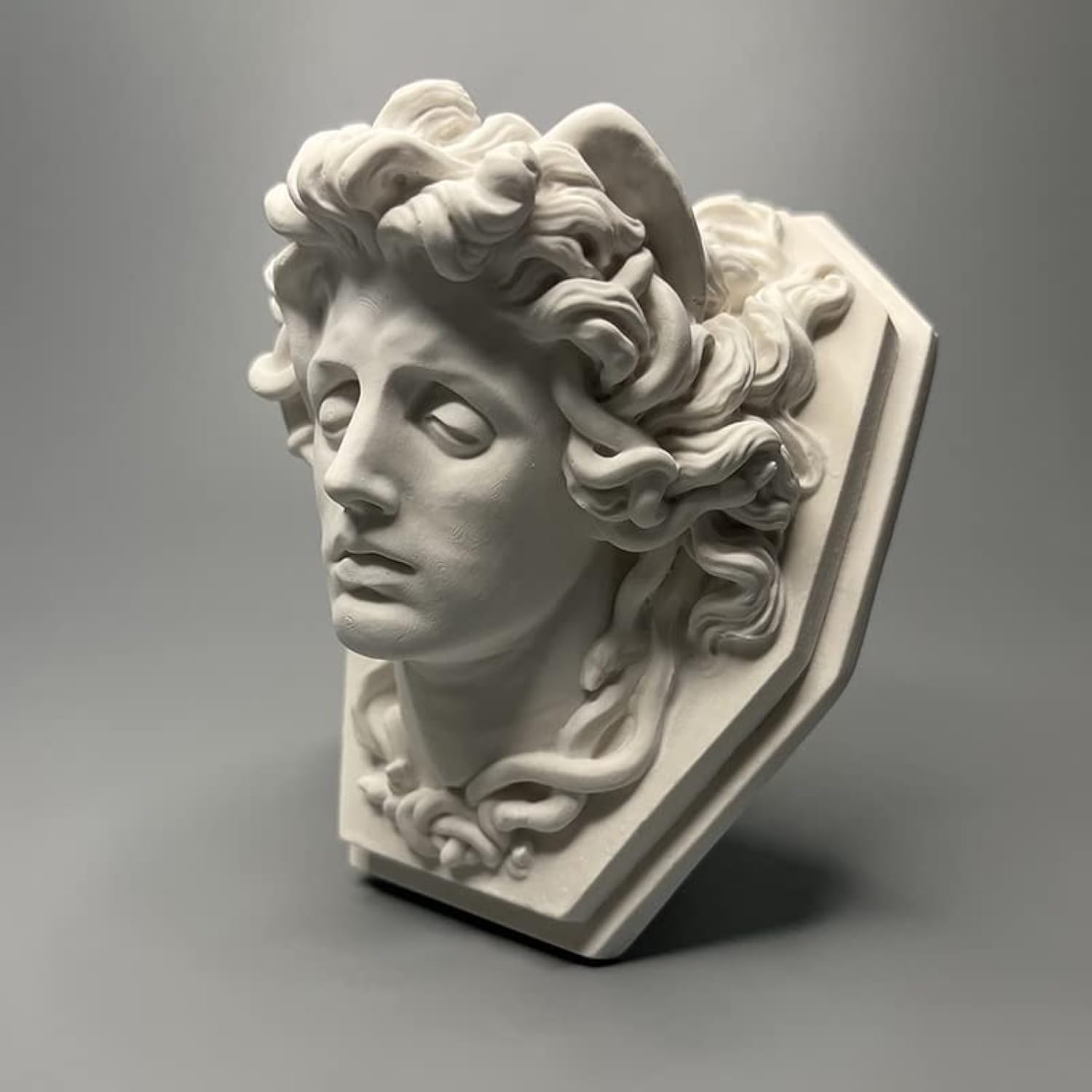 EASCHEER Greek Mythology Head of Medusa 4.3" Greek Gods Statue