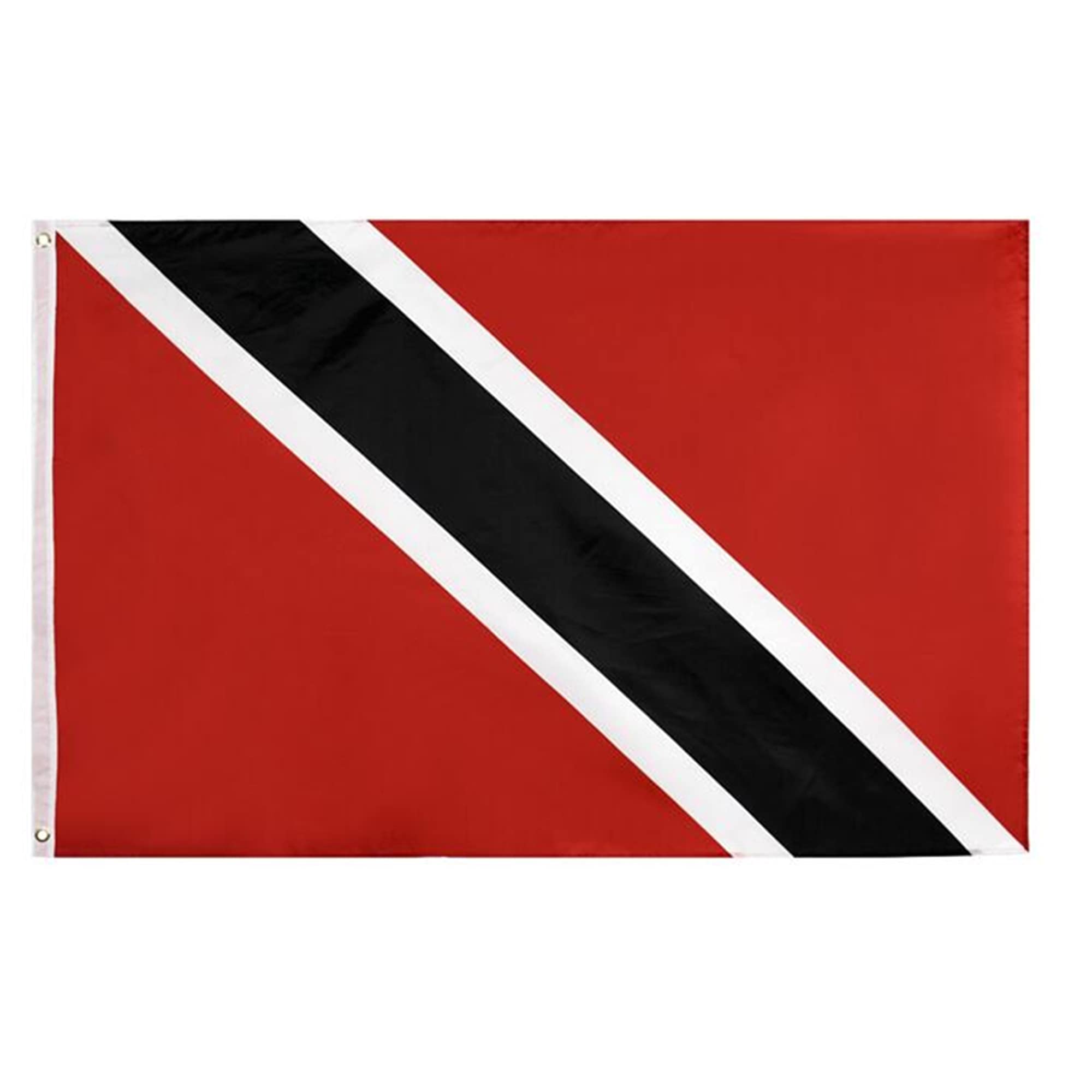 PinkDisplay North America flag (Trinidad)3x5ft(90x150cm) eyelets and double stitches