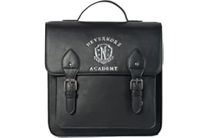 Wednesday Nevermore Mini Backpack Cosplay Adult Bag With Thing Charm