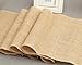 SKEMIX 2 Pack Burplap Table Runners,12 X 108 Inches,Natural Jute Hessian Table Runner,Perfect For Rustic Party & Events