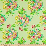 Amy Butler Love Water Bouquet Mint Fabric By The Yard