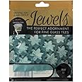 The Tile Doctor Crystal Glass Grout Jewels Jade - Glass Expoy Grout Glitter Additive for Tile, Backspalsh, Pool, Kitchen, Bathroom 75 Grams (1-Pack)