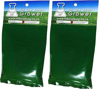 GEM-GARDEN Pack of 2 Smart Grow Bags CO2 Generator for Indoor Grow Tents