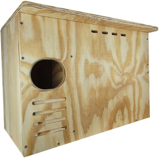 Amazon Com Jcs Wildlife Barn Owl Nesting Box Large House Crafted