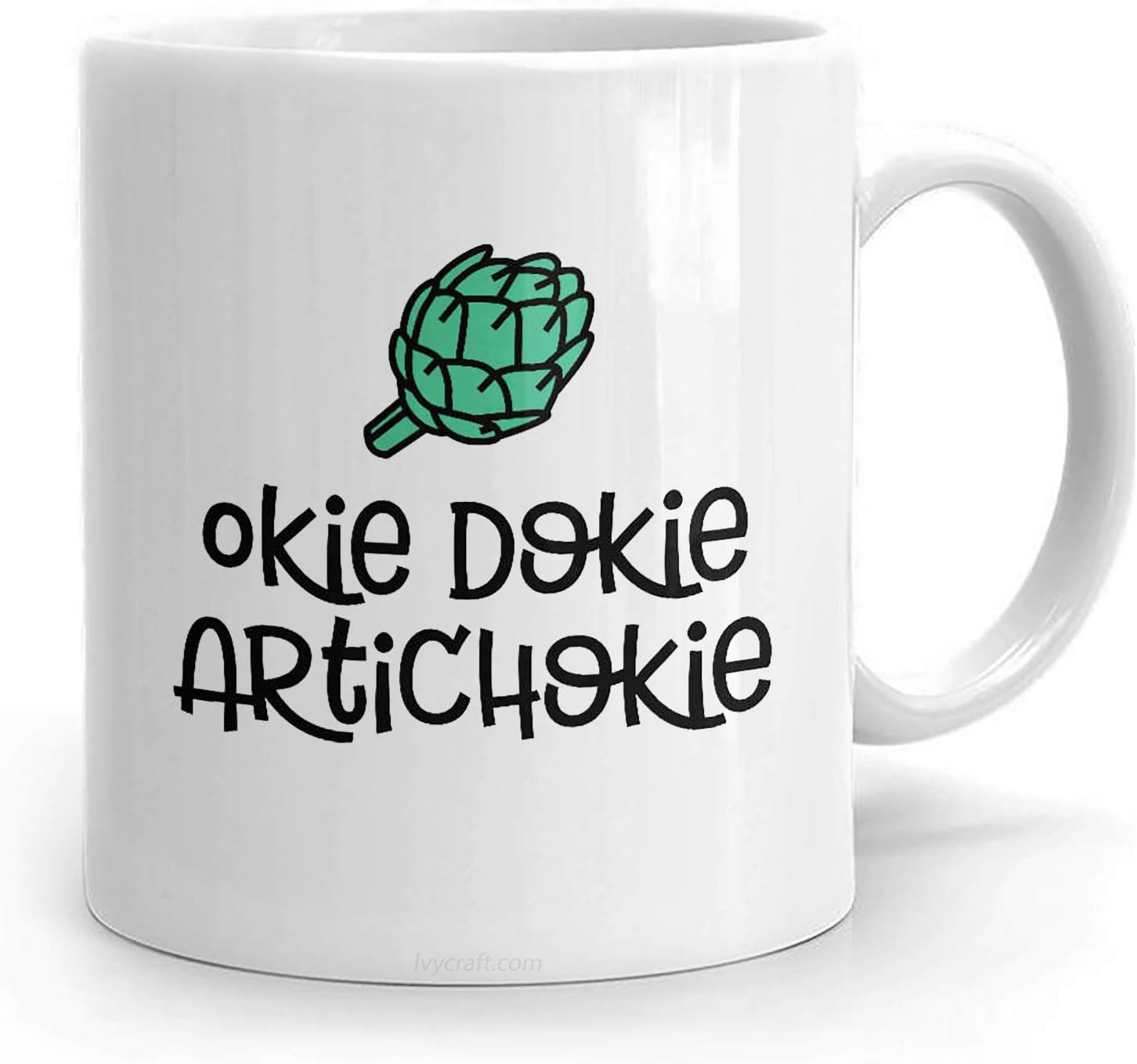 PassionWear Okie Dokie Artichokie Funny Gift Mug Coffee Cup