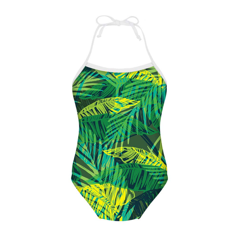Hugs Idea Panda Print Cute Girls One Piece Swimsuit Adjustable Swimwear For 3y 8y Clothing Accessories Girls
