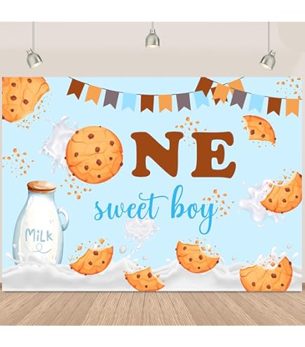 Sursurprise Little Pumpkin 1st Birthday Decorations, Blue Pumpkin First Birthday - View #6