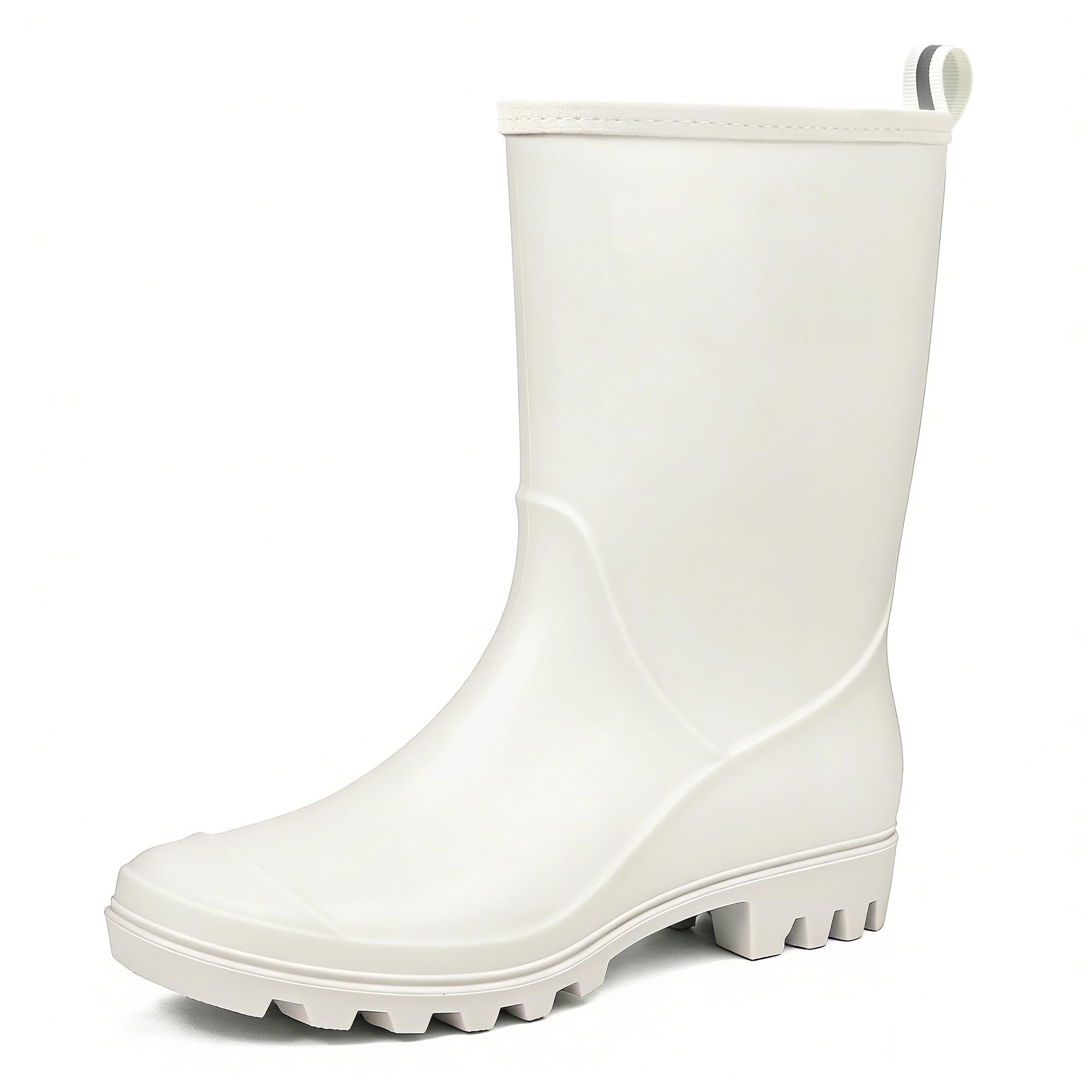 DKSUKO Wide Calf Rain Boots for Women - Waterproof Rubber  display picture 1