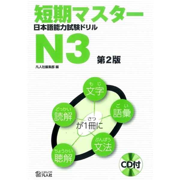 Short-Term Master Jlpt Japanese-Language Proficiency Test Drill