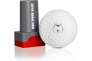 QUBI Golf Ball Stamp, Golf Ball Stamper, Reusable Self-Inking Golf Ball Stamp Marker to Identify Golf Balls, Golf Gifts Golf Accessories for Men and Women Golfers