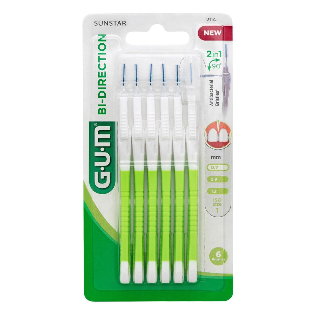 GUM Cep Interdent Gum Bi-Direc Ultramic 2114