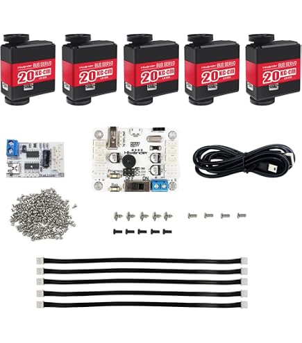 Hiwonder LX-1501 Serial Bus Servo Motor - 240° Control With Temp/Voltage Feedback