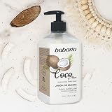 Babaria Coconut Aloe Hand Soap 500ml Moisturizing Cleanser Gentle view 3