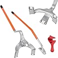 VEVOR Tire Mount Demount Tool, 22.5"-24.5" Manual Steel Tire Changer Mount Demount Removal Tool, with Extra Bead Holder, Tube