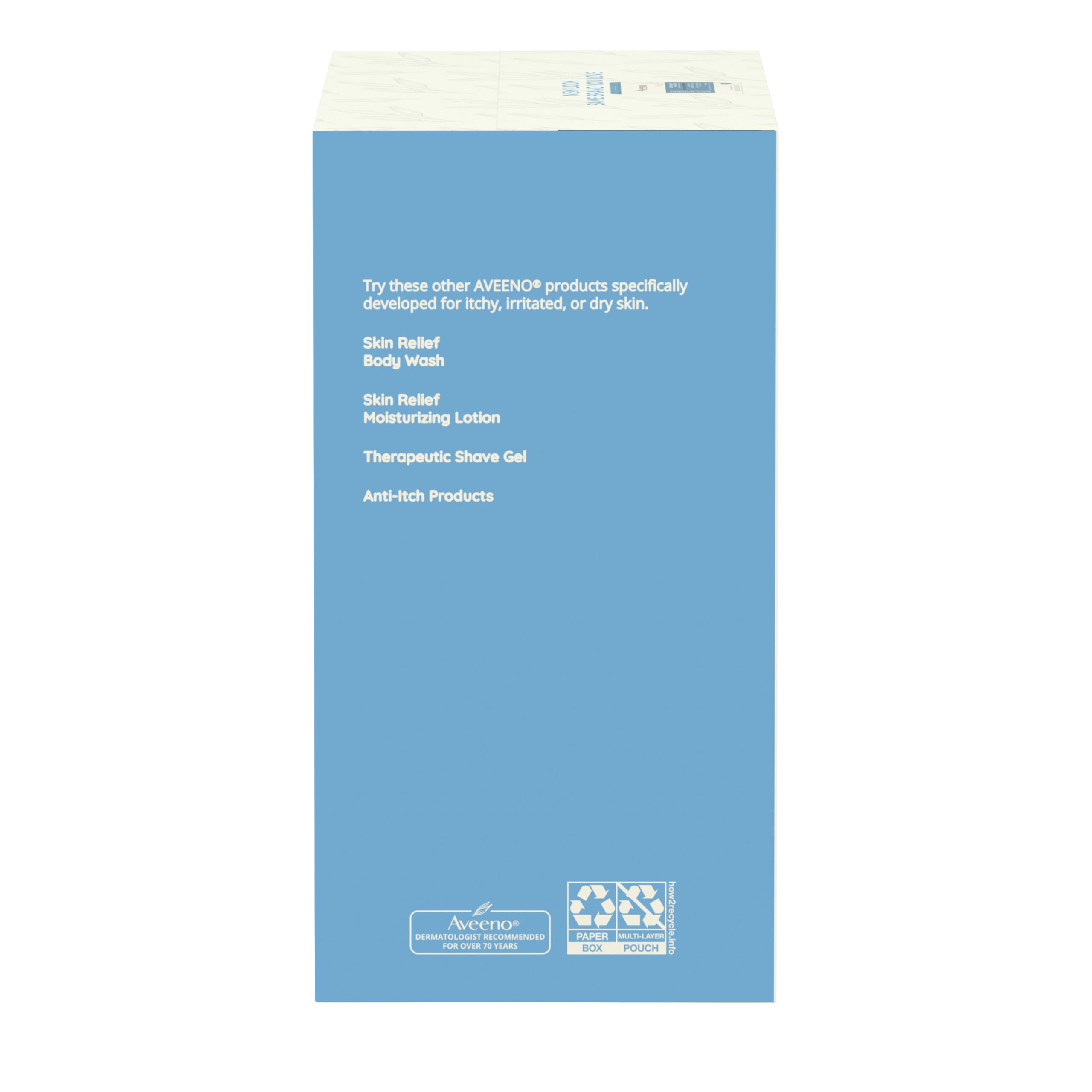 Aveeno Fragrance-Free Soothing Bath Treatment & Soak for Soothing Relief, 100% Natural Colloidal Oatmeal, Relieves Itchy, Irritated Skin Due to Eczema, 8 Single-Use Bath Packets