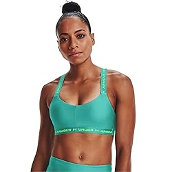 Under Armour Women's Crossback Low Bra, Neptune