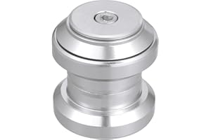 X AUTOHAUX 34mm 1-1/8" Threadless Bicycle Headset Combo Bike Threadless External Headset Sealed Cartridge Bearings MTB Road H