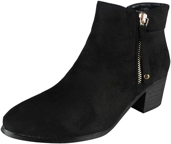 ladies black ankle boots size 5