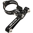 Lixada Bicycle Bottle Cage Adapter, Mount Adjustable MTB Road Bike Handlebar Water Bottle Holder Handlebar Seatpost