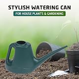 Accurate 1L Watering Can Green Lightweight Garden Tool view 4