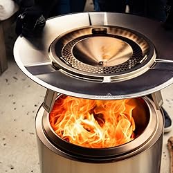 Solo Stove Yukon Heat Deflector, With 3 Detachable