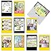 NobleWorks - 10 Assorted Happy Birthday Cards - Funny Bday Greeting Cards with Cartoons, Bulk Boxed Notecard Set - Doggone Funny Assortment A1243