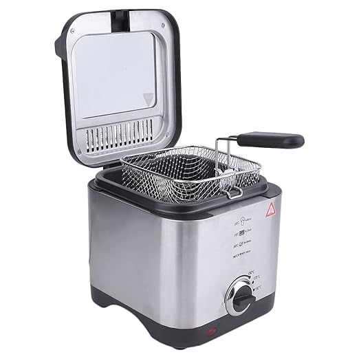 iCoco 1.5 litros Acero inoxidable freidora Control de Temperatura ...