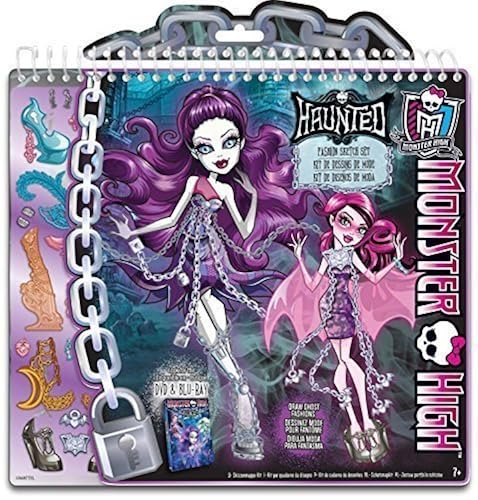 Monster High Haunted Ghostly Fashion Design Sketchbook in Oman