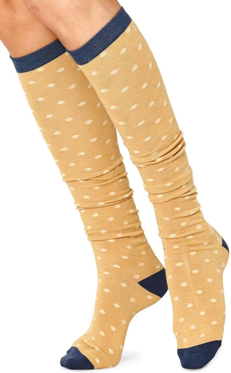 Peony women's supersoft bamboo kneehigh socks in sand By Braintree