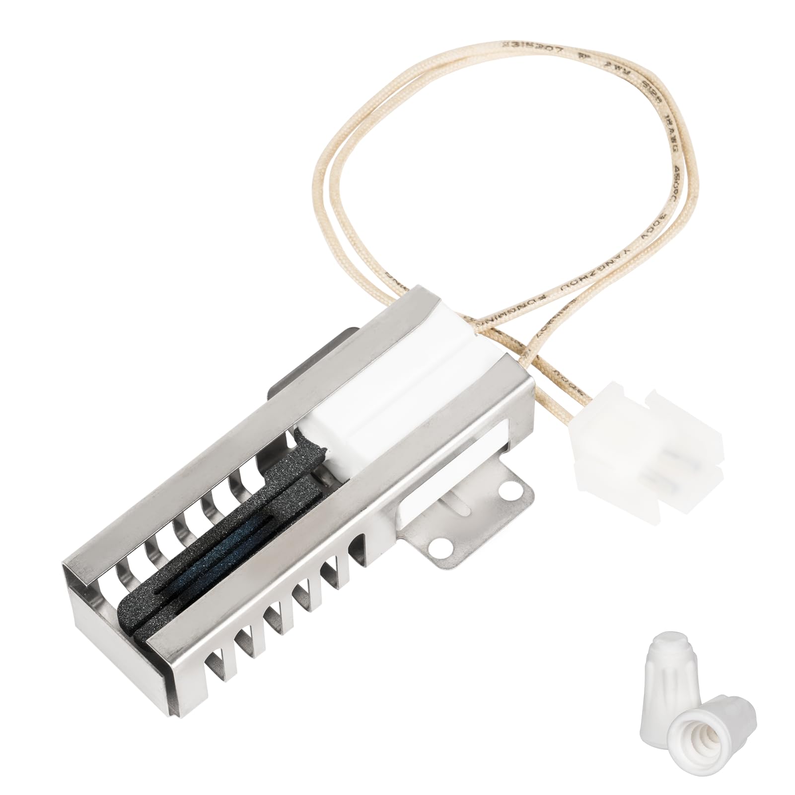 Photo 1 of SHINESTAR WB13K21 Oven Igniter Replacement for G-E Hotpoint Ken-more Gas Range Oven - Replaces Norton-501a, IG9998, WB13T10045, DG94-00520A with Connector Plug