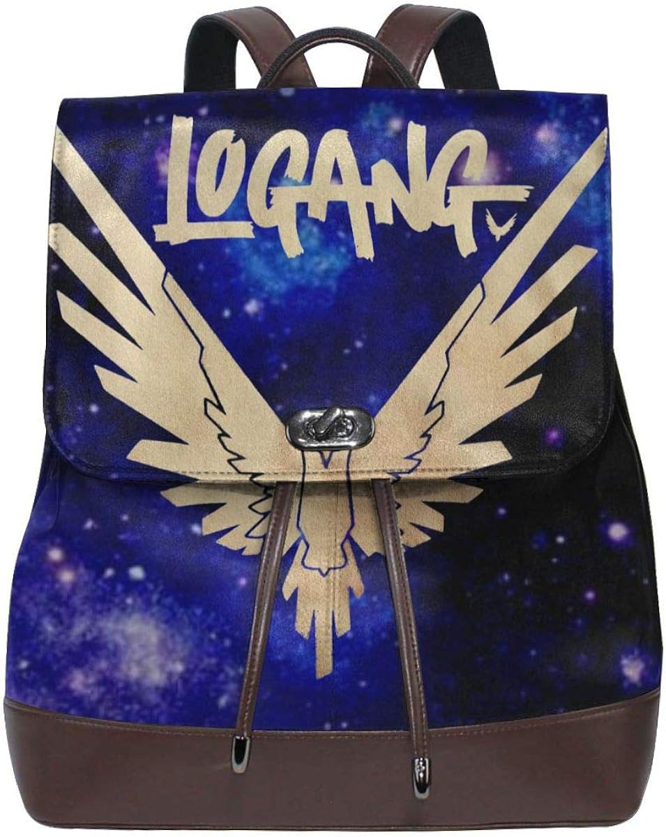 logan paul backpack gold