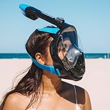 G2RISE SN01 Full Face Snorkel Mask with Detachable Camera Mount view 2