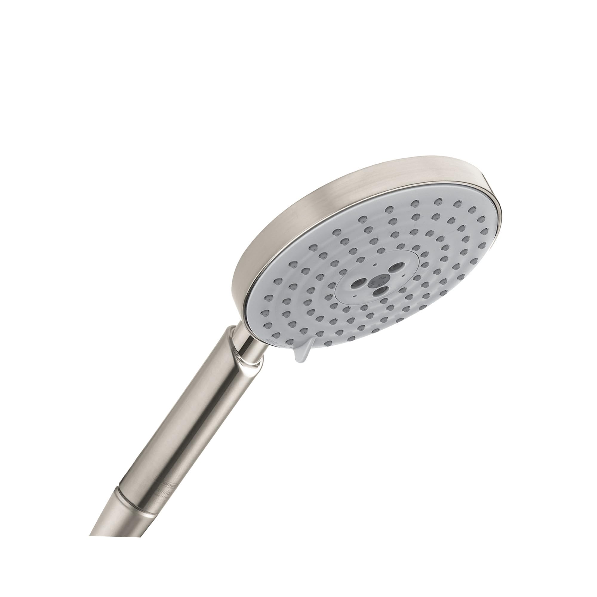 Photo 1 of hansgrohe Raindance S Easy Install 5-inch Handheld Shower Head Modern 3 RainAir, BalanceAir, Whirl 28519821, Brushed Nickel