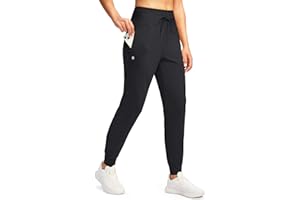 G Gradual Women's Joggers Pants with Zipper Pockets High Waisted Sweatpants Athletic Tapered Pants for Women Lounge Workout