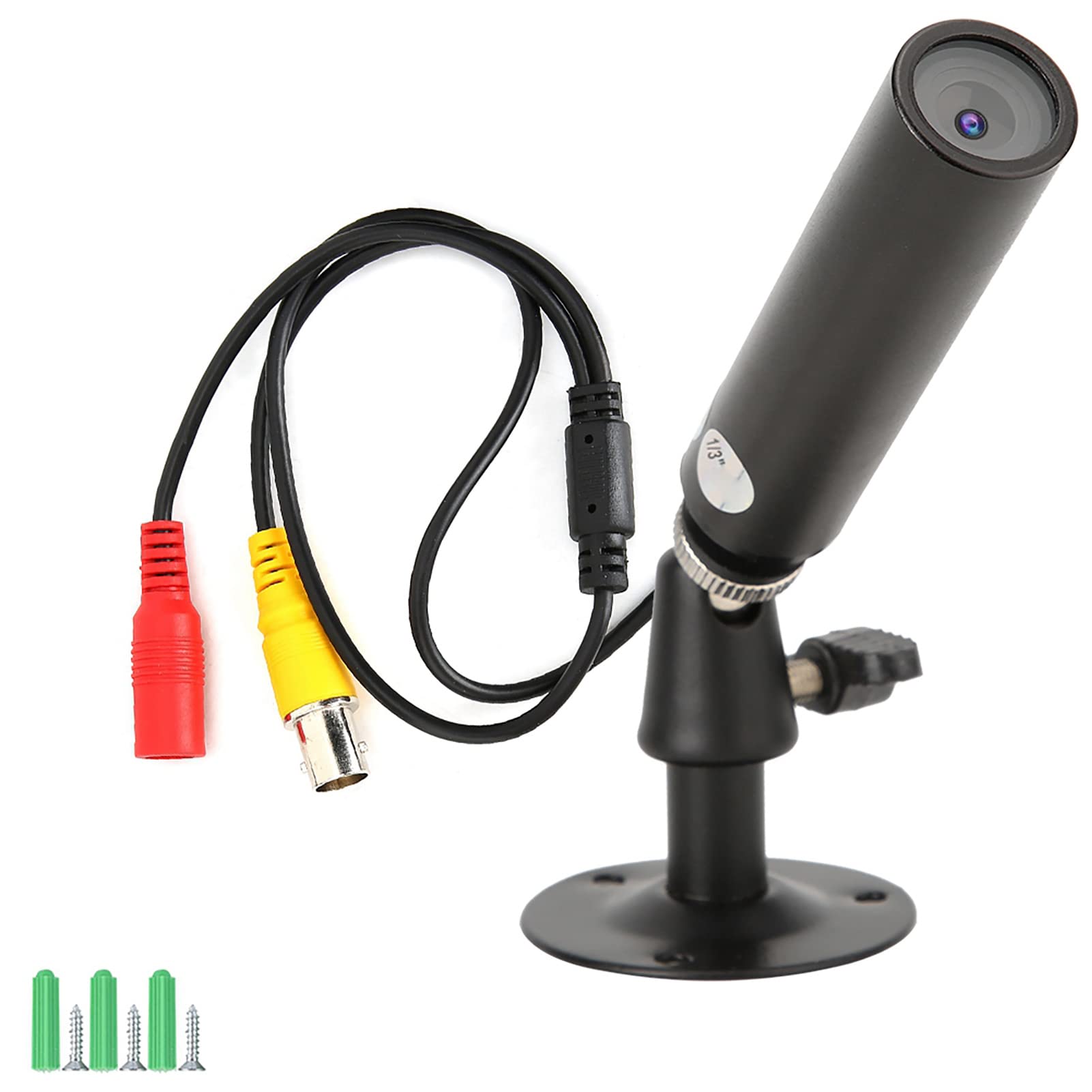 MUNEFE Cylinder Full HD AHD Camera, Indoor Surveillance Cylinder Camera, Wired Cylinder Camera for Indoor Surveillance Security