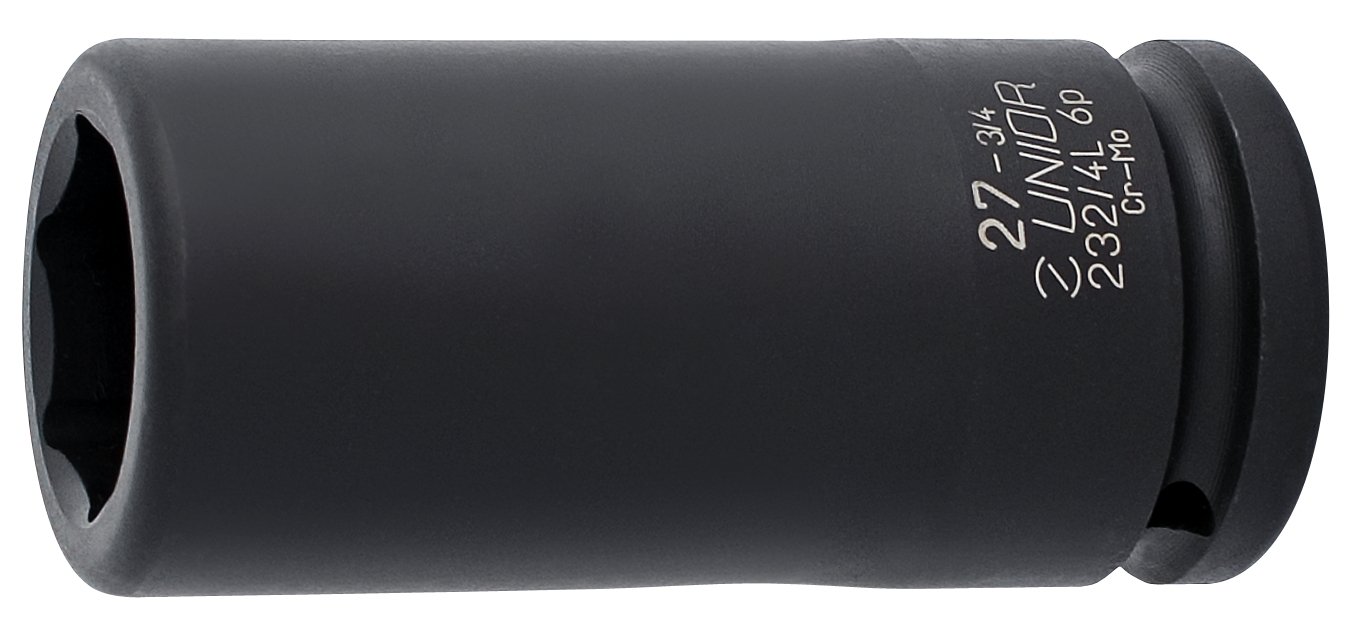 Unior 232/4L6p 3/4" Long Impact Wrench 46mm