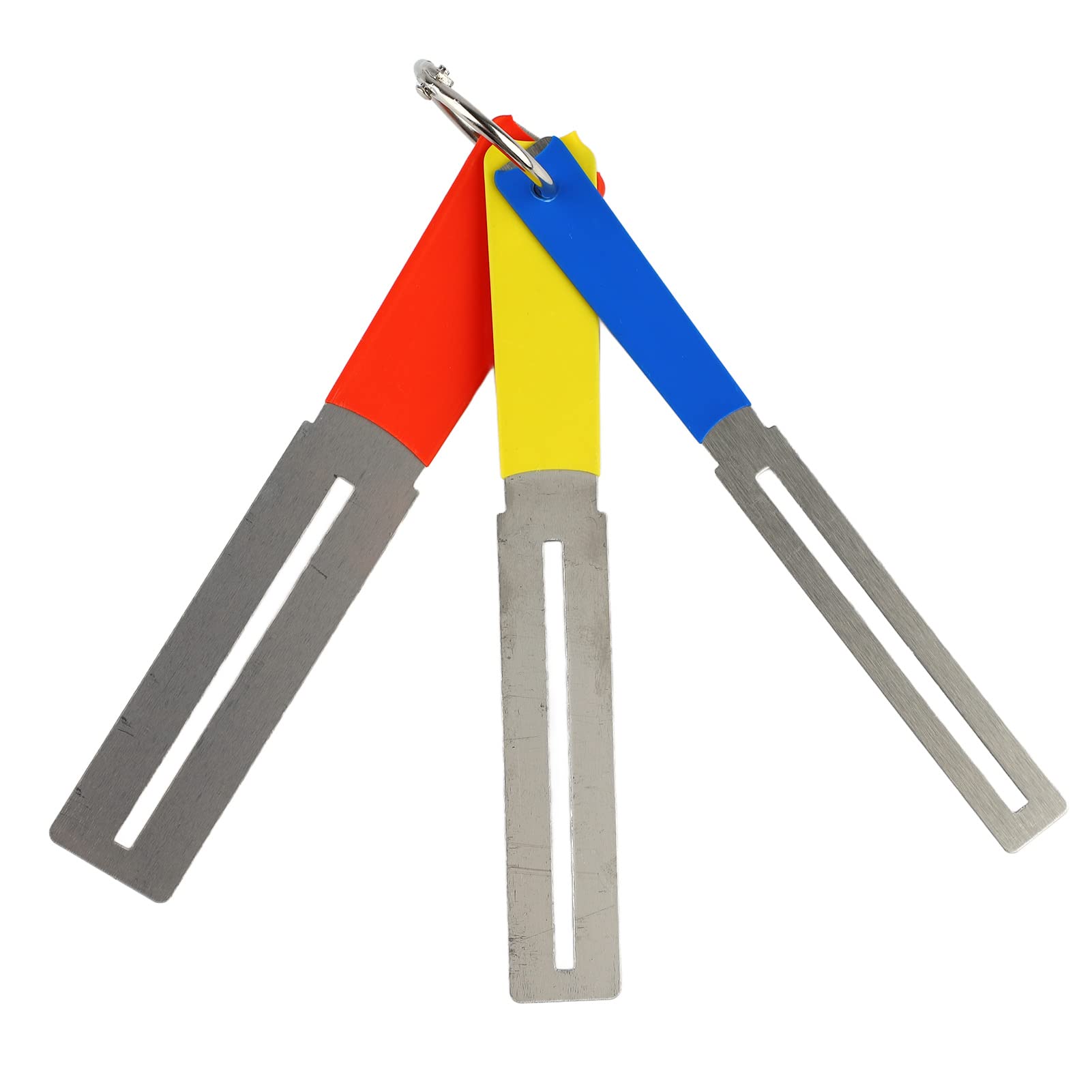 Guitar Fretboard Guard, 3Pcs Metal Protector, Wear-Resistant Guitar Fingerboard Tool, 14cm/5.5in for Guitar Maintenance, Luthier Repair, Stage Performance