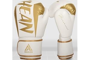 RIHEAN Boxing Training Gloves for Men Women Kids 10-16oz. Ideal for Boxing, MMA, Muay Thai, Kickboxing - 2.0 Speed Series