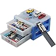 Takara Tomy "Tomica Parking Case 24", Mini Car, Toy Storage, 3 Years Old and Up, Toy Safety Standards Passed, ST Mark Certification, TOMICA TAKARA TOMY Plastic, White