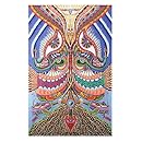 Sunshine Joy 3D Yes Yes Yes No No No Tapestry Hanging Wall Art Beach Wrap - Artwork By Chris Dyer - Amazing 3-D Effects (60X90 inches)