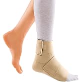 CircAid JuxtaFit Premium Closed Heel Ankle Foot Adjustable Compression Wrap | Closed heel ankle foot wrap with adjustable straps, interlocking design, low-profile fit and durable fabric for footwear use.