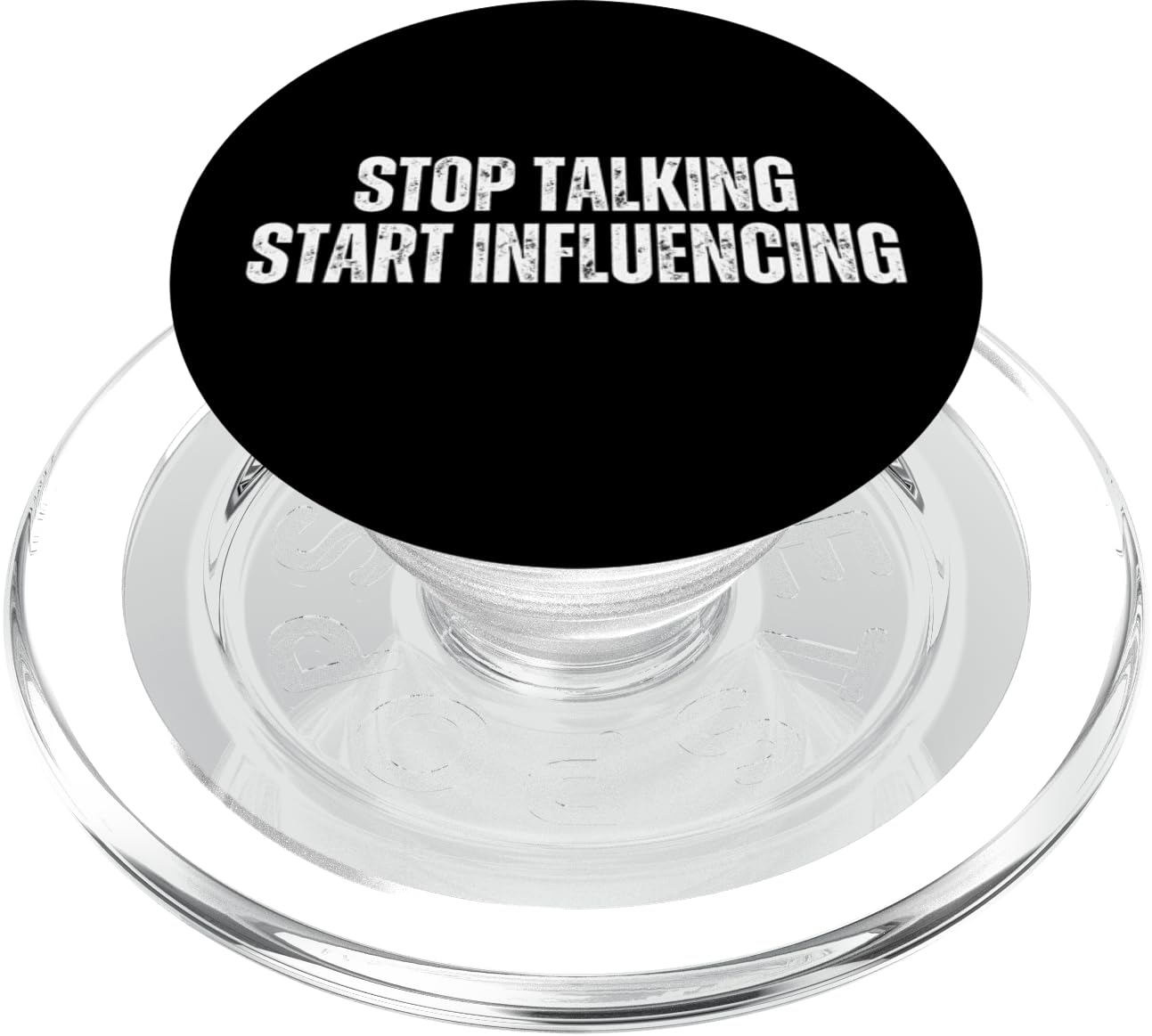 Stop Talking Start Influencing Brain Science PopSockets PopGrip for MagSafe