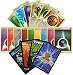 100 Pokemon Card Lot - 80 Basic Energy, A Mix of 20 Non-Basic Energy, Trainer, and Supporter. Includes 3 Custom Golden Groundhog Token Counters!
