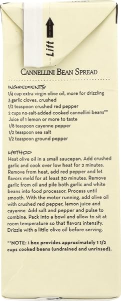 365 EVERYDAY VALUE, ORGANIC CANNELLINI BEANS NO SALT ADDED, 13.4 OUNCE