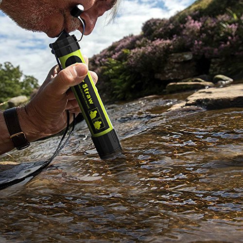 Water Straw Filter, X-DRAGON Mini Water Filtration System for Survival, Hiking, Camping, Travel, and Emergency Preparedness